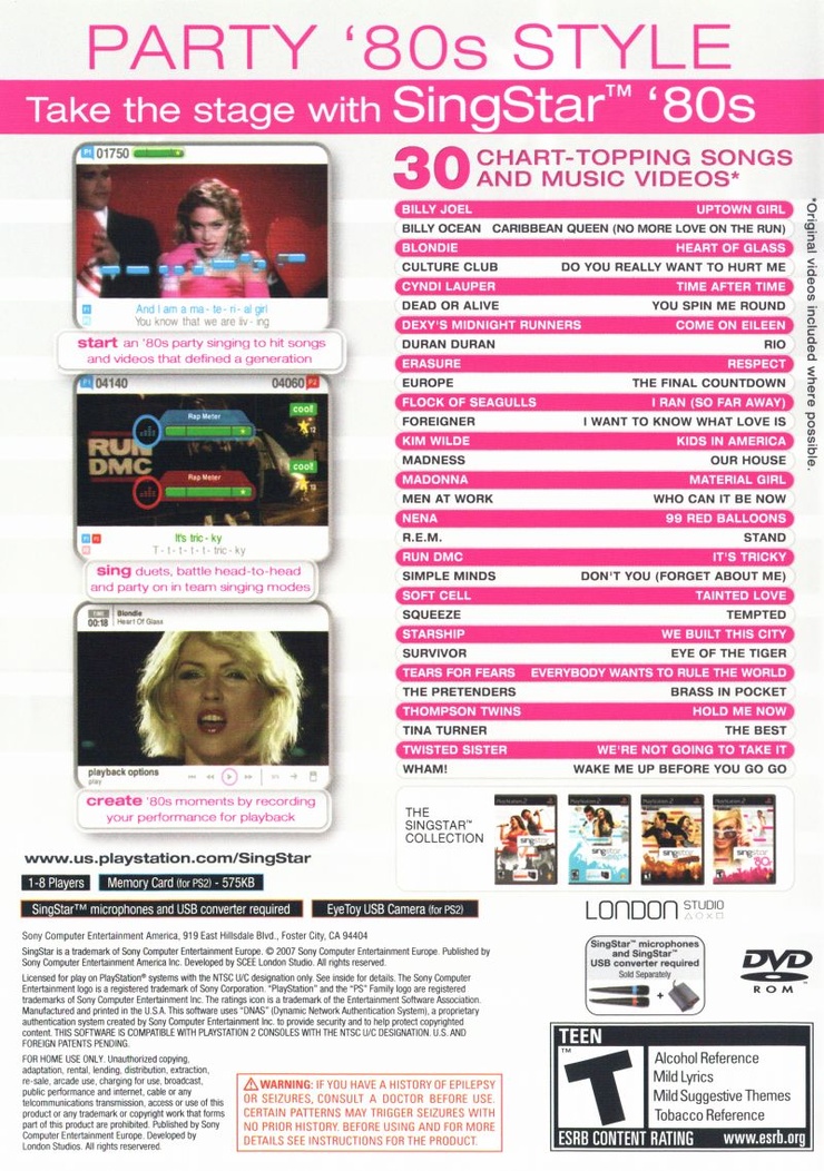 Singstar '80s