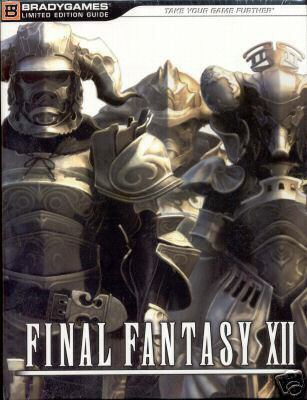 Final Fantasy XII Brady Games Limited Edition Guide