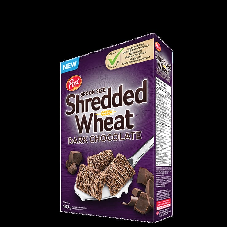 Dark Chocolate Shredded Wheat