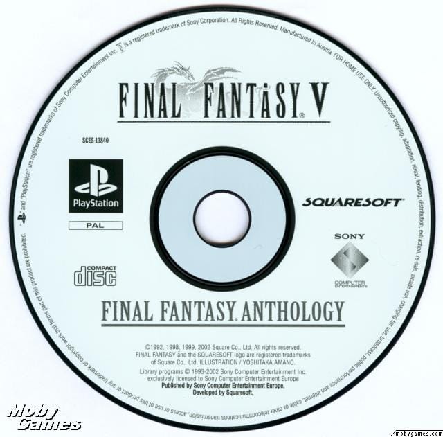 Final Fantasy Anthology: European Edition