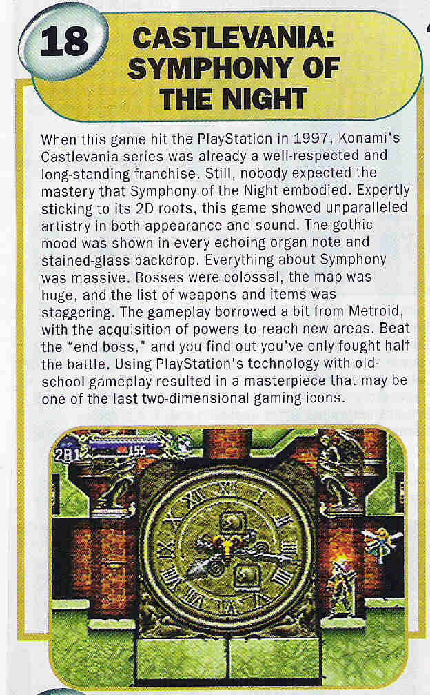 Castlevania: Symphony of the Night