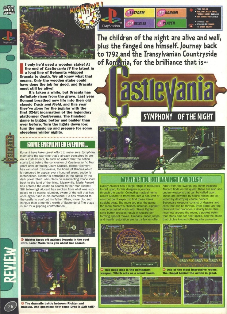 Castlevania: Symphony of the Night