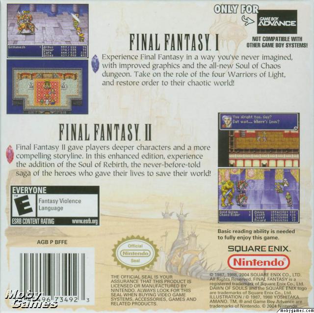 Picture of Final Fantasy I & II: Dawn of Souls