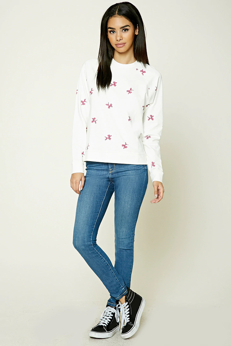 Balloon Dog Graphic Sweatshirt From Forever 21