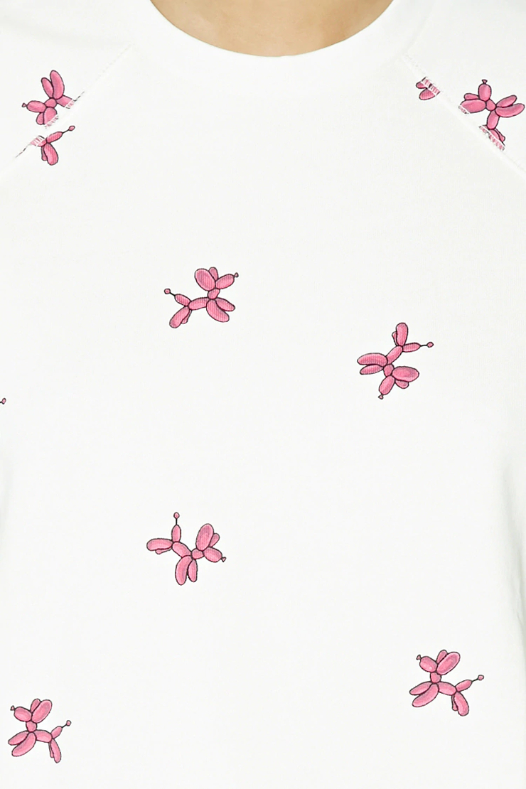 Balloon Dog Graphic Sweatshirt From Forever 21