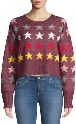Wildfox Couture Rainbow Star Sweater