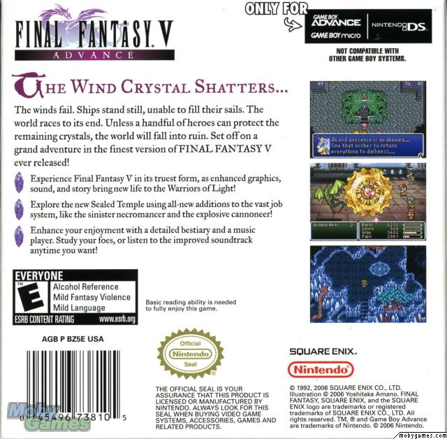 Final Fantasy V Advance