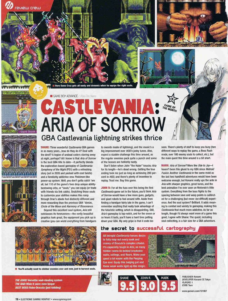 Castlevania: Aria of Sorrow