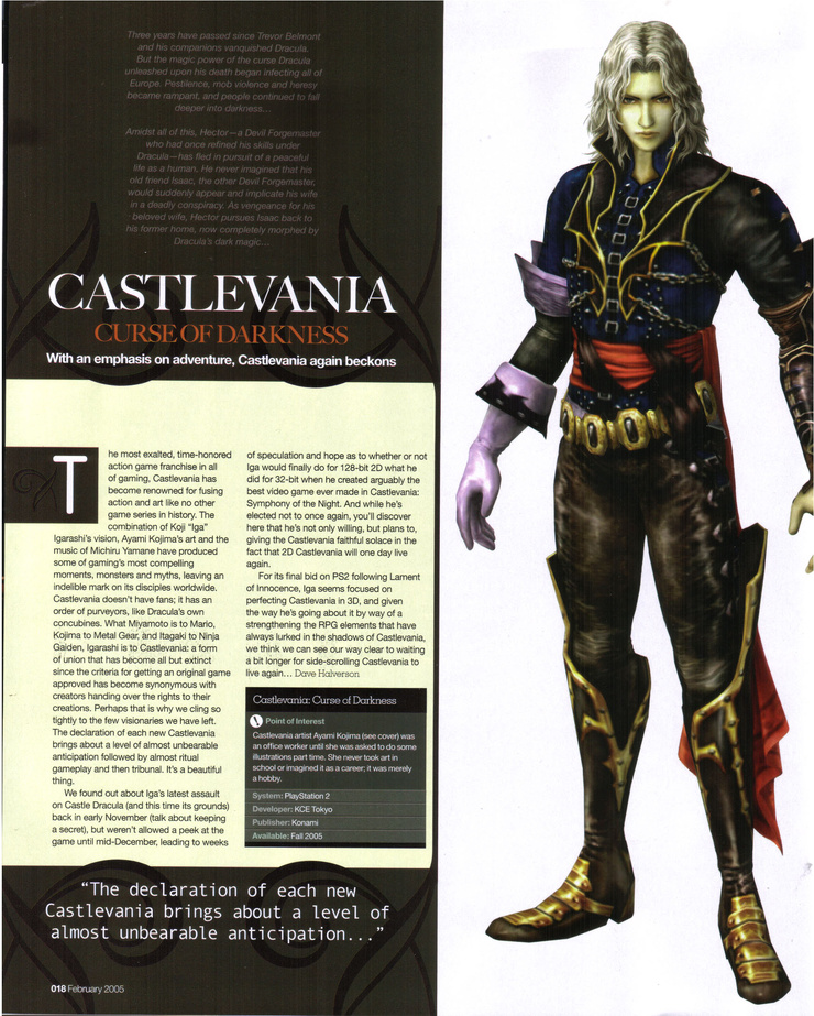 Castlevania: Curse of Darkness