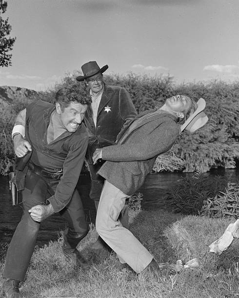 Richard Boone, William Talman, Rayford Barnes