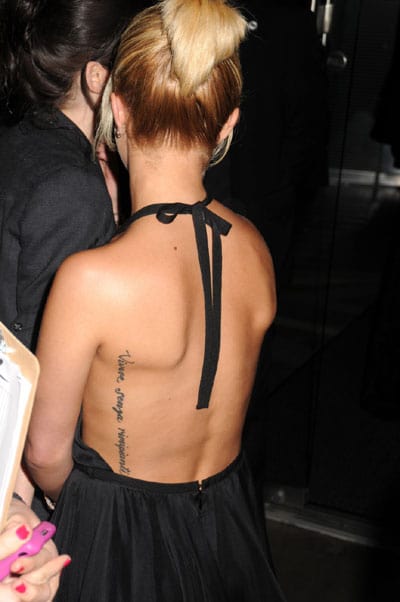 Hayden Panettiere In A Backless Dress