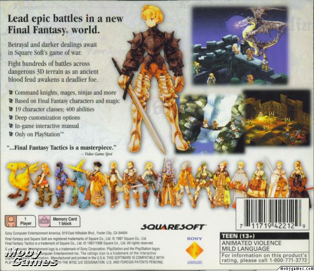 Final Fantasy Tactics