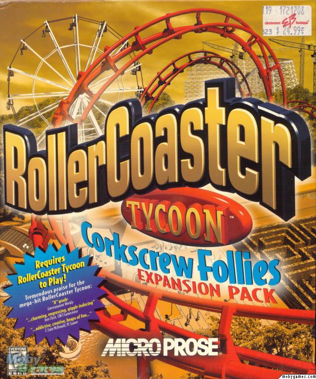 RollerCoaster Tycoon: Corkscrew Follies (Expansion)