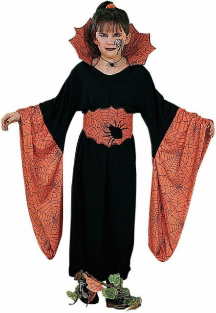 Spiderella Child Halloween Costume Girls Size Medium 8-10