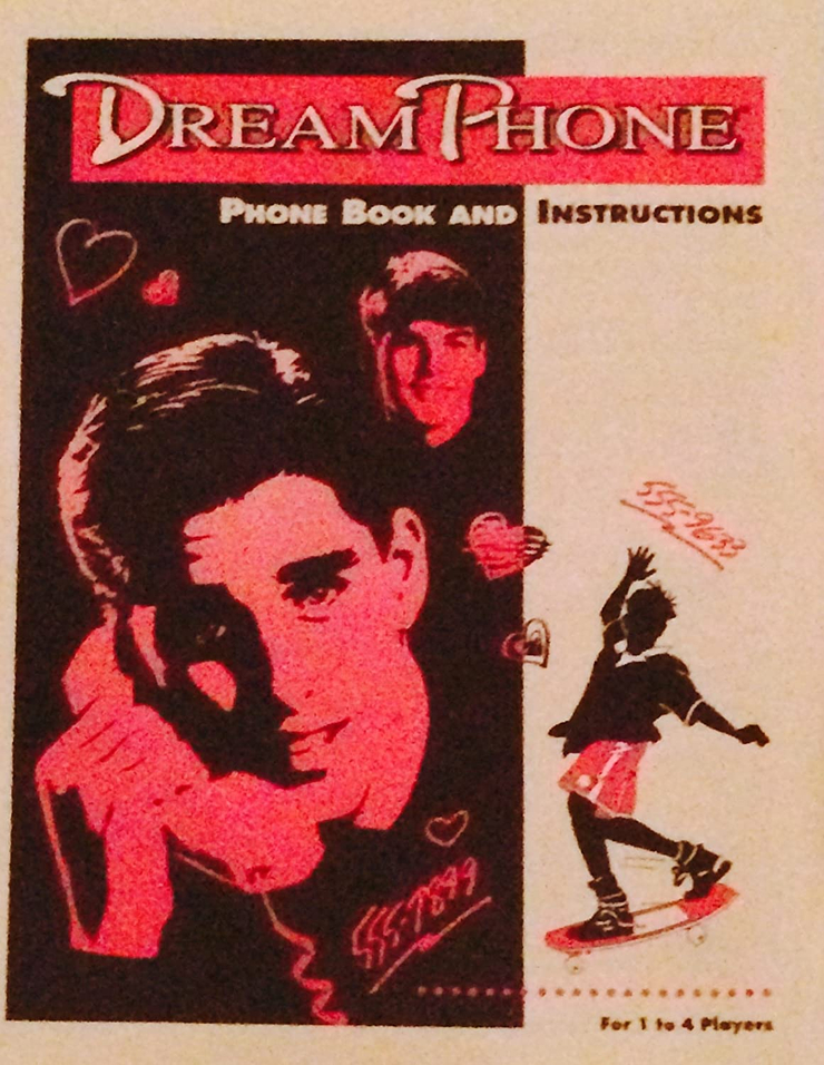 Electronic Dream Phone Game by Milton Bradley