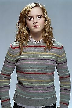 Hermione Granger Gap Striped multi color jumper ASO Harry Potter SA white M gap