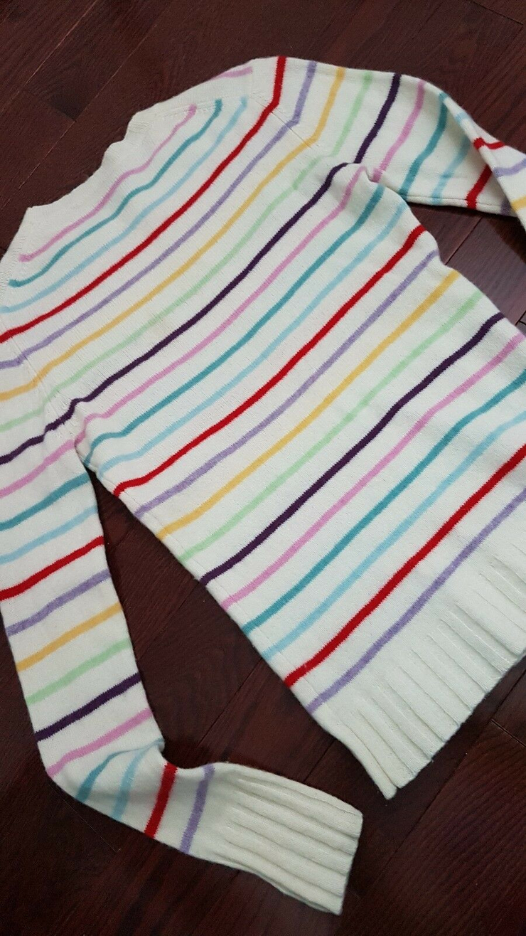 Hermione Granger Gap Striped multi color jumper ASO Harry Potter SA white M gap