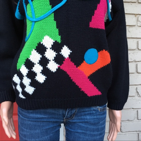 Vintage 80's pattern sweater