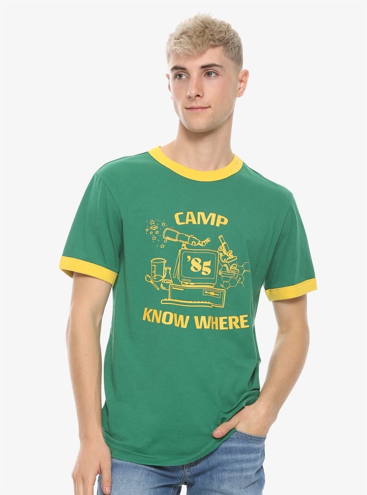 Stranger Things Camp Know Where Ringer T-Shirt