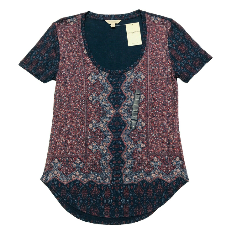 Lucky Brand | Allover Print Tee | Nordstrom Rack