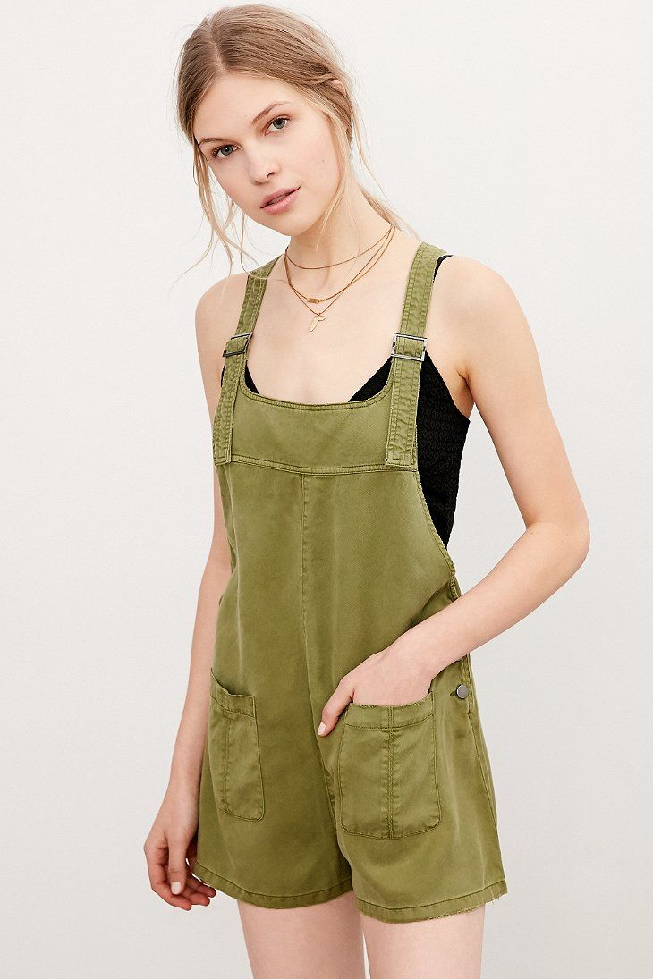 BDG Nicki Overall Romper | Urban Outfitters