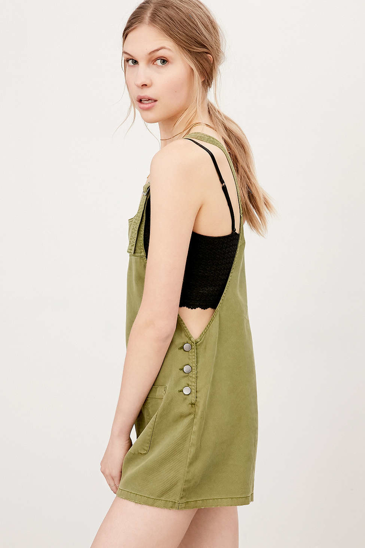 BDG Nicki Overall Romper | Urban Outfitters