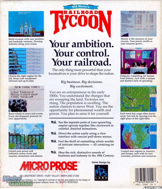 Sid Meier's Railroad Tycoon