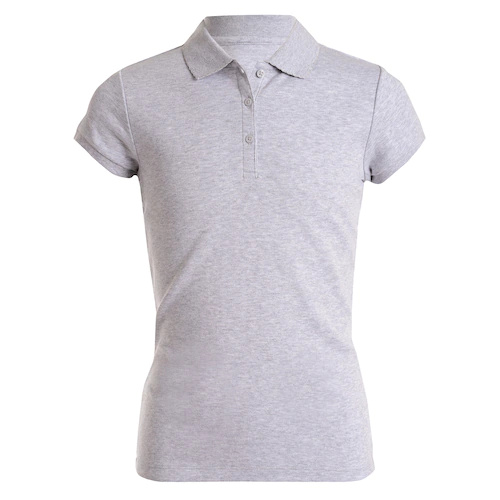 Girls 4-16 & Plus Chaps School Uniform Picot Polo Shirt
