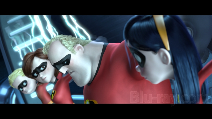 The Incredibles (Four-Disc Blu-ray/DVD Combo + Digital Copy)