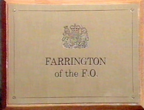 Farrington of the F.O.