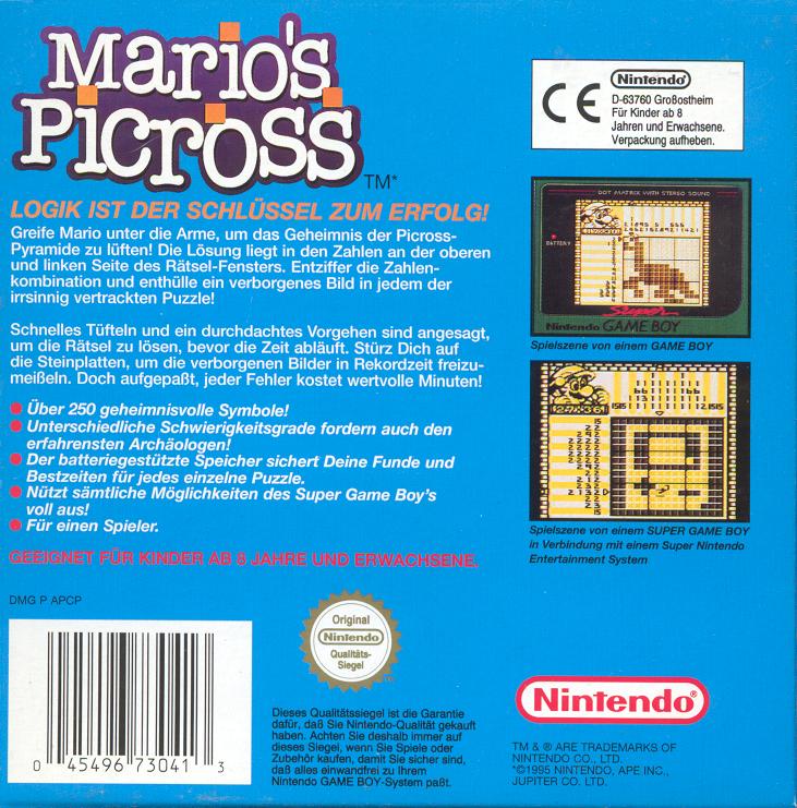 Mario's Picross