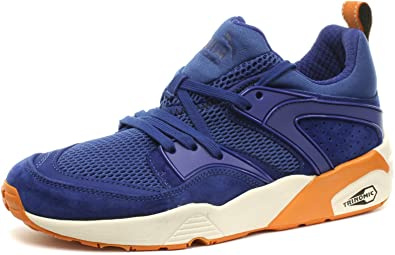 PUMA Blaze of Glory New York Knicks Mens Sneakers, Size 9 Blue