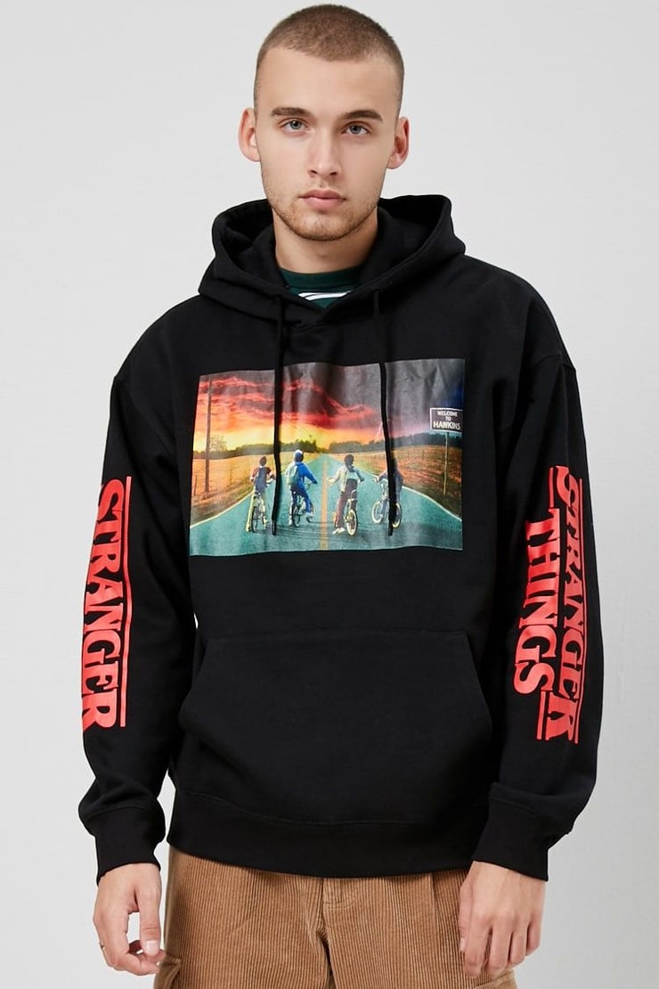 stranger things sweatshirt forever 21