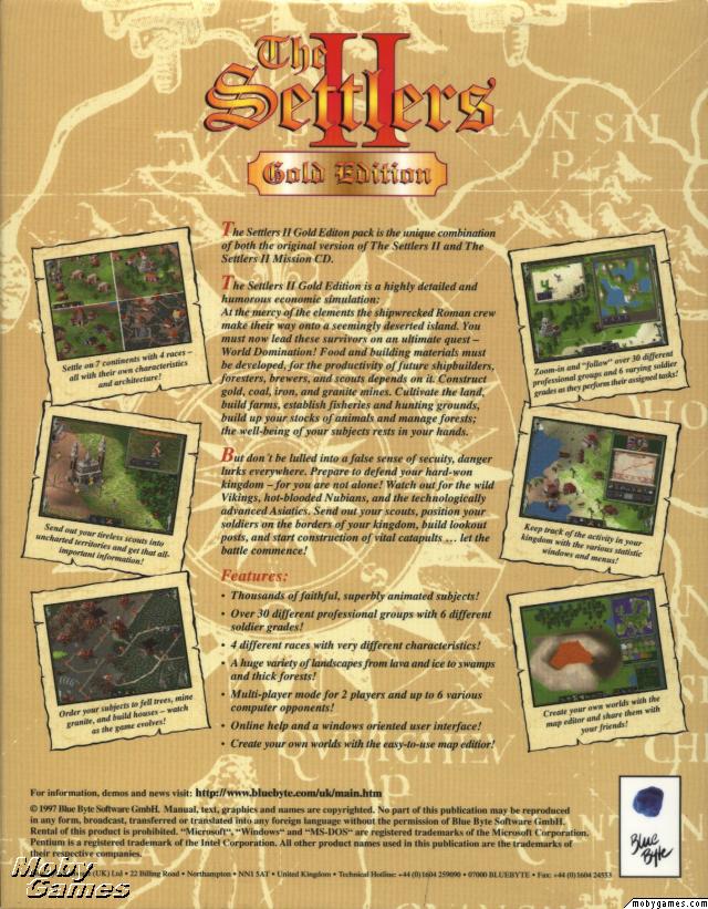 The Settlers II: Gold Edition
