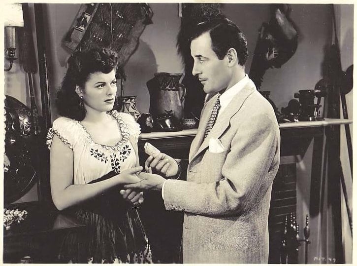 Barbara Hale, Tom Conway