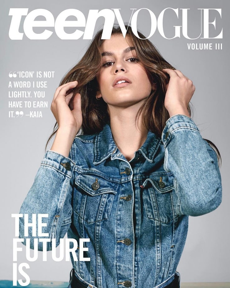 Kaia Gerber covers