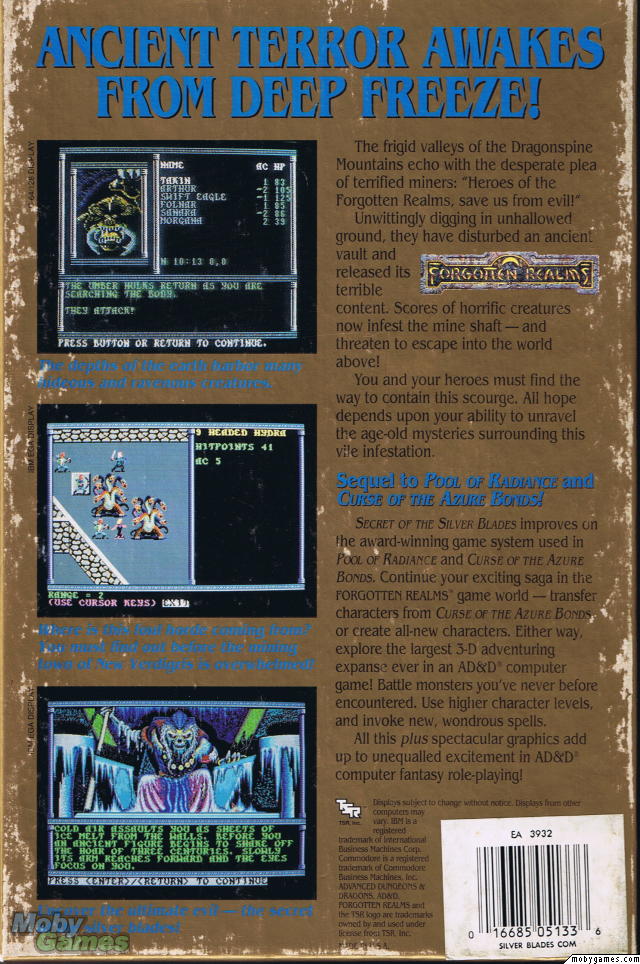 Secret of the Silver Blades