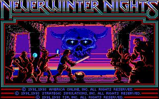 Neverwinter Nights for DOS