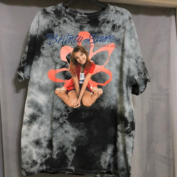 Britney Spears ...Baby One More Time Tie Dye T-Shirt
