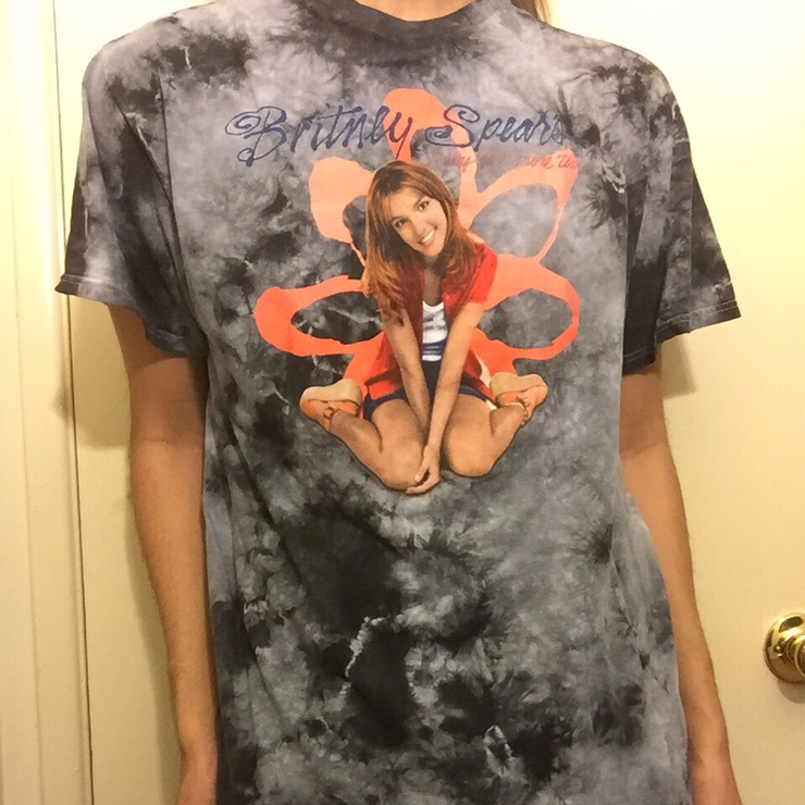 Britney Spears ...Baby One More Time Tie Dye T-Shirt