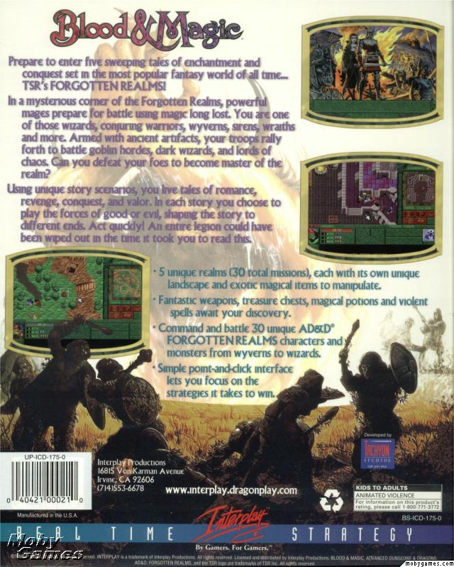 Advanced Dungeons & Dragons: Blood & Magic