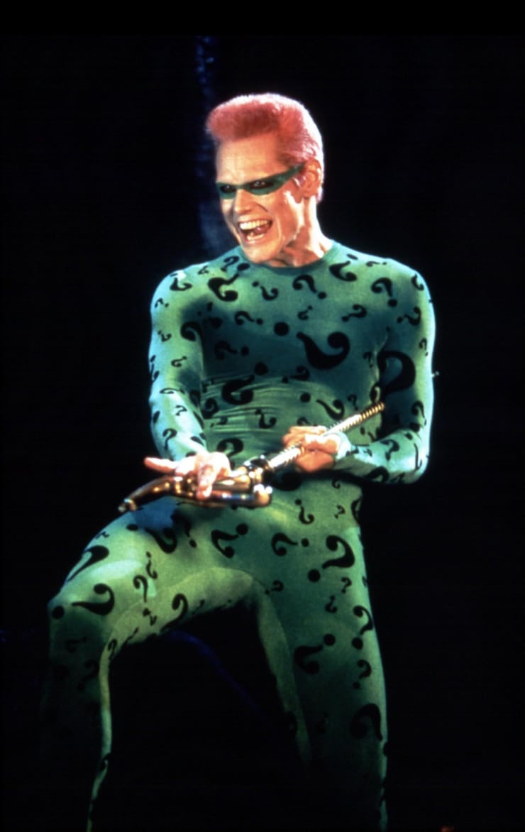 The Riddler (Jim Carrey)