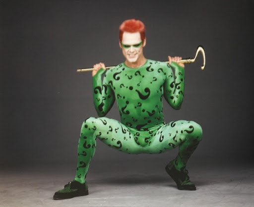 The Riddler (Jim Carrey)