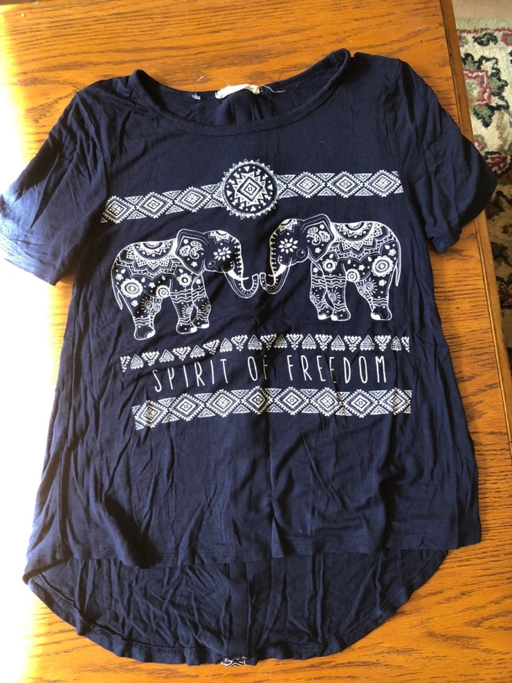 LIKE NEW Urban Outfitters Elephant Shirt