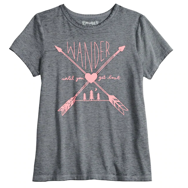 Girls 6-16 & Plus Size Mudd® Crewneck Tee