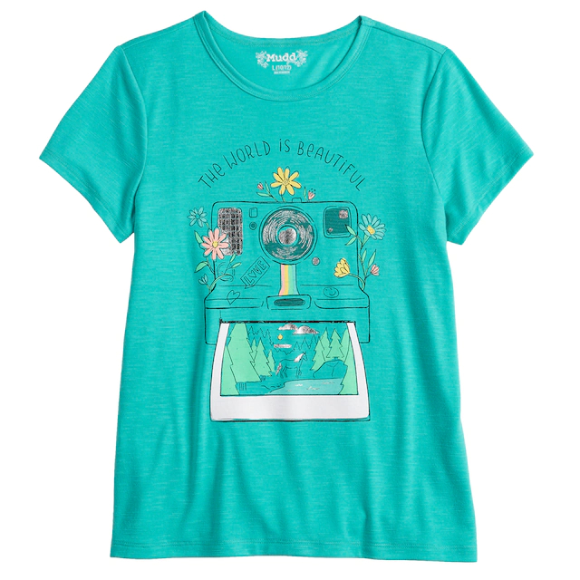 Girls 6-16 & Plus Size Mudd® Crewneck Tee