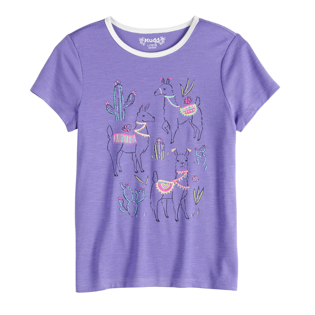 Girls 6-16 & Plus Size Mudd® Crewneck Tee
