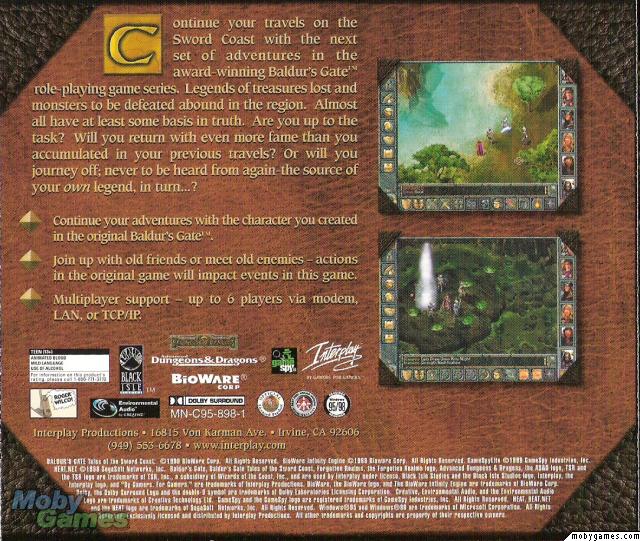 Baldur's Gate: Tales of the Sword Coast