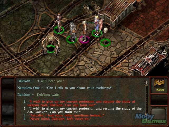 Planescape torment весельчак как стереть память