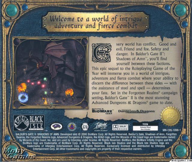 Baldur's Gate II: Shadows of Amn